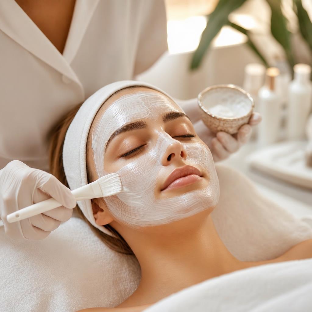 Tratament facial luxury cu mască